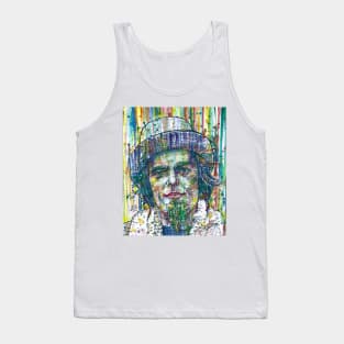 CAPTAIN BEEFHEART watercolor and ink portrait .1 Tank Top